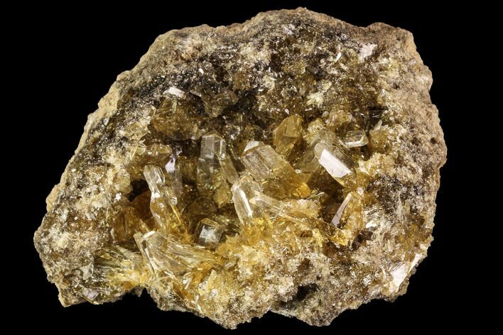 Selenite Crystal Cluster (Fluorescent) - Peru #94621
